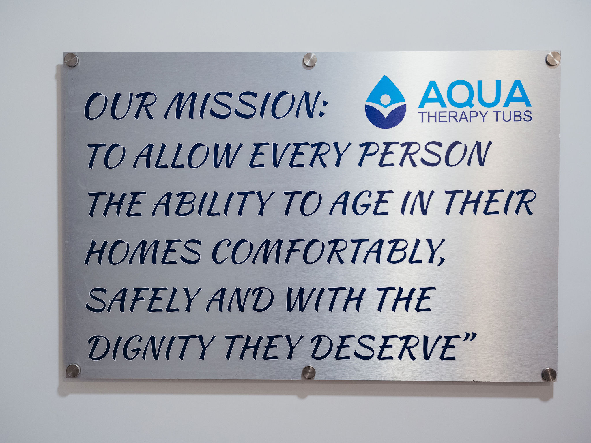 Photo of Our Mission: To allow every person the ability to age in their homes safely, comfortably and with the dignity they deserve.