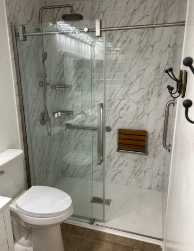 HISA Approved Barrier Free Shower for Claude