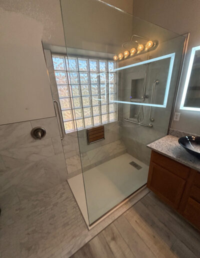HISA Approved Barrier Free Shower for Clifford