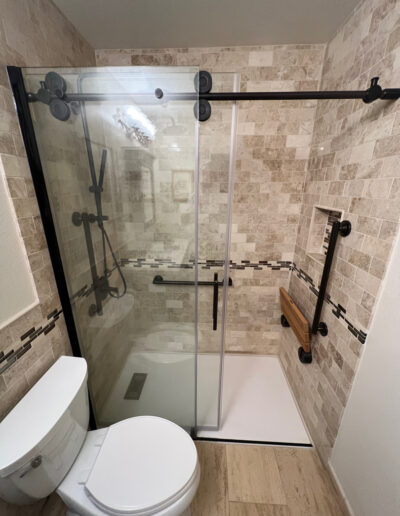 HISA Barrier Free Shower for Michael