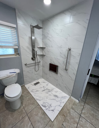 Barrier Free HISA Shower Remodel for Cynthia